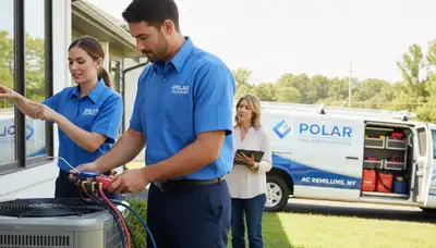 Local HVAC technician providing professional AC repair service in Syracuse, NY homes